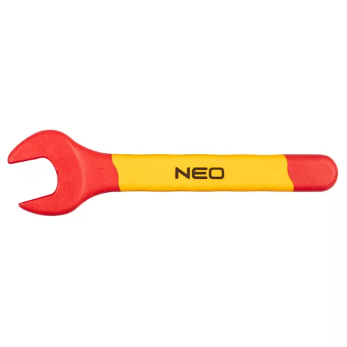 NEO TOOLS Villáskulcs 21mm 1000V, szigetelt, lapos 25 év garanciával 01-124