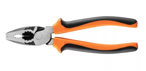 NEO TOOLS KOMBINÁLT FOGÓ 180MM 40% EnergiaMegtakarítás, csavarlazító fogazattal 25 év garanciával 01-152