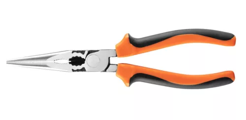 NEO TOOLS Hosszúcsőrű fogó 200MM 40% EnergiaMegtakarítás, csavarlazító fogazattal 25 év garanciával 01-155