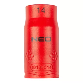   NEO TOOLS Dugókulcs 6-lapú 1/2" 14mm 1000V, szigetelt 25 év garanciával 01-185