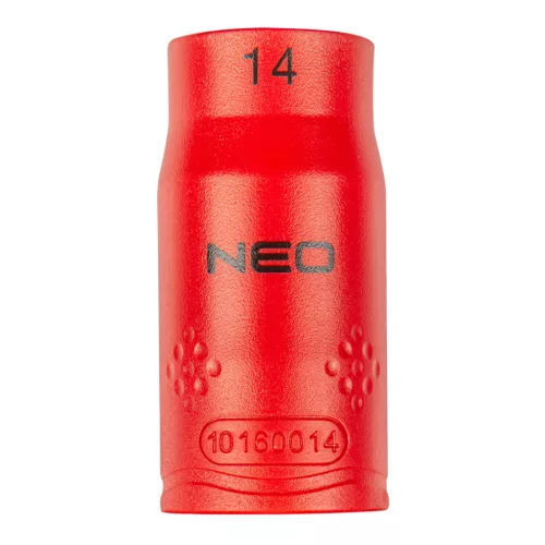 NEO TOOLS Dugókulcs 6-lapú 1/2" 14mm 1000V, szigetelt 25 év garanciával 01-185