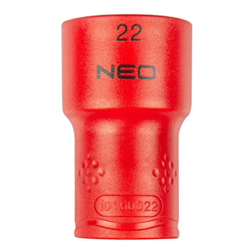 NEO TOOLS Dugókulcs 6-lapú 1/2" 22mm 1000V, szigetelt 25 év garanciával 01-191