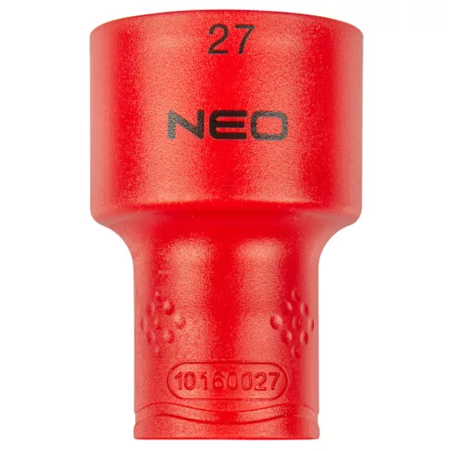 NEO TOOLS Dugókulcs 6-lapú 1/2" 27mm 1000V, szigetelt 25 év garanciával 01-193