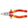 NEO TOOLS Kombinált fogó 1000V, szigetelt, 160mm (6"), CrV, polírozott 25 év garanciával 01-220