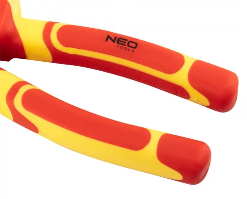 NEO TOOLS Kombinált fogó 1000V, szigetelt, 160mm (6"), CrV, polírozott 25 év garanciával 01-220