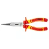 NEO TOOLS Hosszúcsőrű fogó 1000V, szigetelt, 200mm (8"), CrV, polírozott 25 év garanciával 01-225
