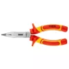 NEO TOOLS Hajlított csőrű fogó 1000V, szigetelt, 180mm (7"), CrV, polírozott 25 év garanciával 01-228