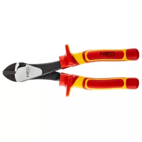  NEO TOOLS Oldalcsípő fogó, szigetelt, 1000V, 180mm (7"), CRV, polírozott 25 év garanciával 01-231