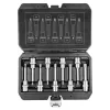 NEO TOOLS Torxkulcs készlet 9db, 1/2" 100mm 25 év garanciával 08-708
