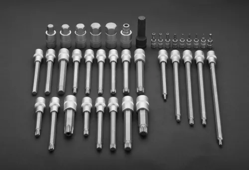 NEO TOOLS Torxbit és kulcskészlet 38db 08-710