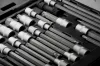 NEO TOOLS Torxbit és kulcskészlet 38db 08-710