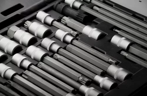 NEO TOOLS Torxbit és kulcskészlet 38db 08-710