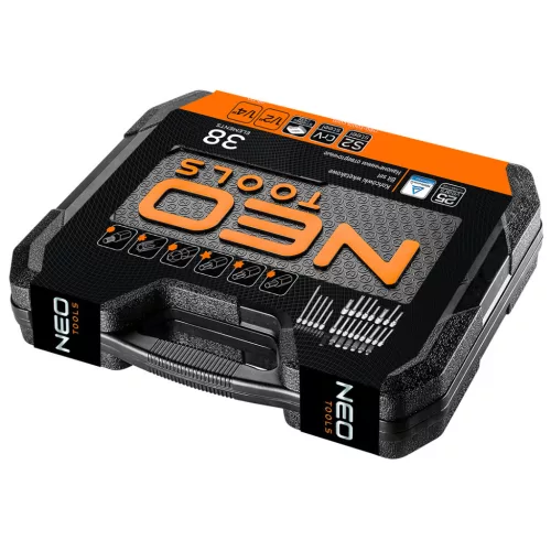 NEO TOOLS Torxbit és kulcskészlet 38db 08-710