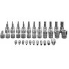 NEO TOOLS Torxbit és kulcskészlet 3/8", 34db 08-711