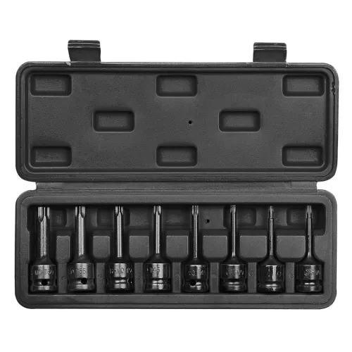 NEO TOOLS Torxbit készlet gépi, 1/2", 8db 08-712