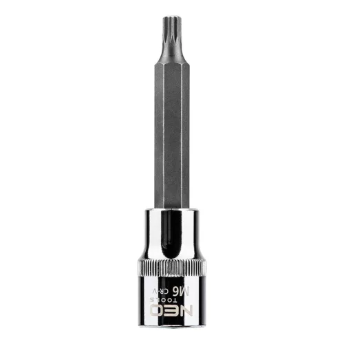 NEO TOOLS Spline dugókulcs 1/2", M6x100mm 25 év garanciával 08-741
