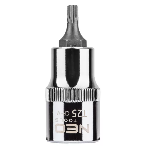 NEO TOOLS Torxdugókulcs 1/2'' T25, 55mm 25 év garanciával 08-751
