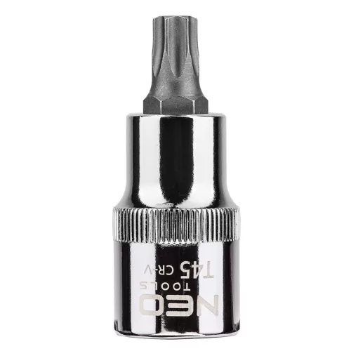 NEO TOOLS Torxdugókulcs 1/2'' T45, 55mm 25 év garanciával 08-755