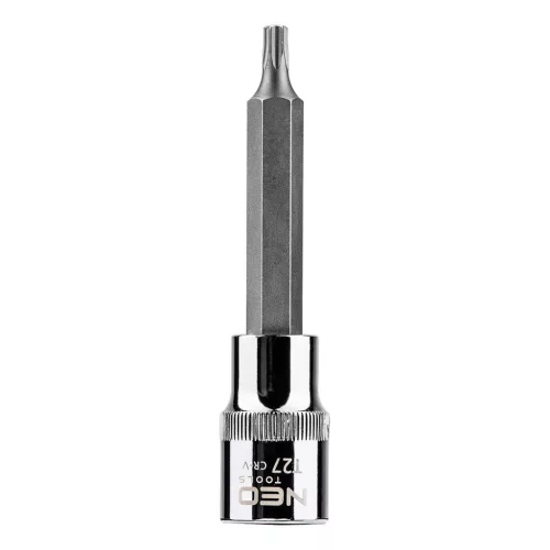 NEO TOOLS Torxdugókulcs 1/2'' T27, 100mm 25 év garanciával 08-762