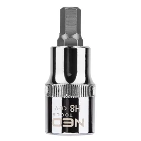   NEO TOOLS Imbusz dugókulcs 1/2'' H8, 55mm 25 év garanciával 08-773