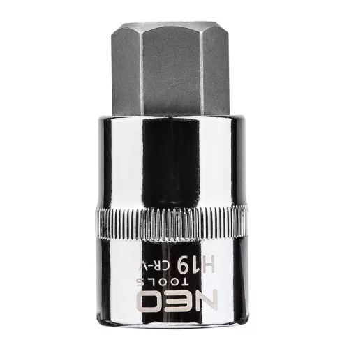 NEO TOOLS Imbusz dugókulcs 1/2'' H19, 55mm 25 év garanciával 08-778