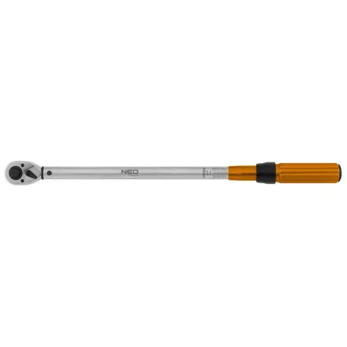 NEO TOOLS Nyomatékkulcs "double - click", 1/2", 40-220Nm 25 év garanciával 08-835