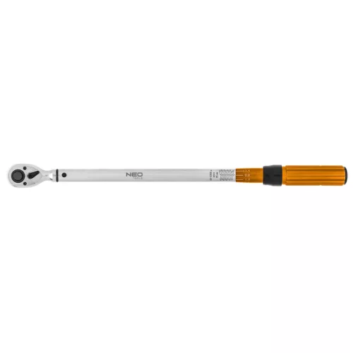 NEO TOOLS Nyomatékkulcs "double - click", 1/2", 60-330Nm 25 év garanciával 08-837