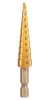 NEO TOOLS Lépcsős fúrókészlet, 3db-os, HSS-Titán, 3-20mm, hatszög szárral 08-948