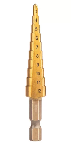 NEO TOOLS Lépcsős fúrókészlet, 3db-os, HSS-Titán, 3-20mm, hatszög szárral 08-948