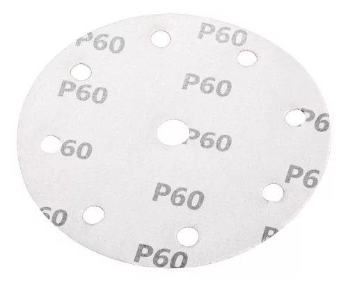 NEO TOOLS Csiszolókorong tépőzáras 150mm, P60, 9 lyukkal, 5db, 04-721-hez 08-991