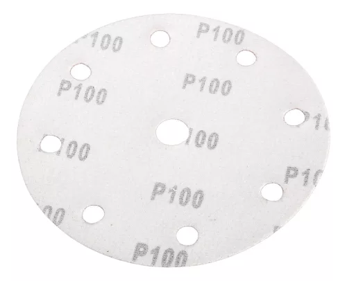 NEO TOOLS Csiszolókorong tépőzáras 150mm, P100, 9 lyukkal, 5db, 04-721-hez 08-993
