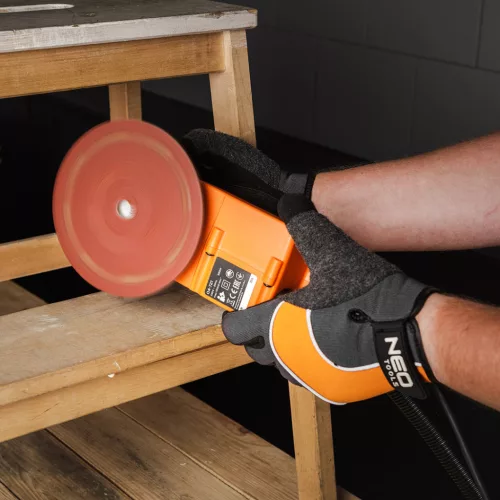 NEO TOOLS Csiszolókorong tépőzáras 150mm, P120, 9 lyukkal, 5db, 04-721-hez 08-994