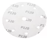 NEO TOOLS Csiszolókorong tépőzáras 150mm, P120, 9 lyukkal, 5db, 04-721-hez 08-994