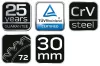 NEO TOOLS Racsnis csillag-villáskulcs 30mm 25 év garanciával 09-045