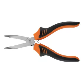   NEO TOOLS Hosszúcsőrű fogó, hajlított 180mm 25 év garanciával 01-255
