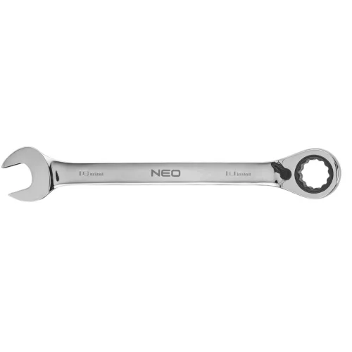 NEO TOOLS Racsnis csillag-villáskulcs 18mm 25 év garanciával 09-330