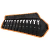 NEO TOOLS Racsnis csillag-villáskulcs készlet 12db, 8-19mm 25 év garanciával 09-345