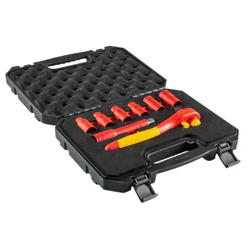 NEO TOOLS Dugókulcskészlet, 1/2", 1000V, szigetelt 8db 01-307