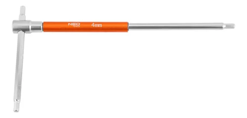 NEO TOOLS Imbuszkulcs készlet, T-fogantyús, 2-10mm, 10db-os 09-509
