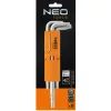 NEO TOOLS Torxkulcs készlet T10-T50 8db, lyukas 25 év garanciával 09-524