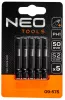 NEO TOOLS Torziós ütvecsavarozó bitek S2, 50mm, PH1, 5db 09-575