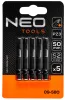 NEO TOOLS Torziós ütvecsavarozó bitek S2, 50mm, PZ3, 5db 09-580