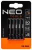 NEO TOOLS Torziós ütvecsavarozó bitek S2, 50mm, T25, 5db 09-585