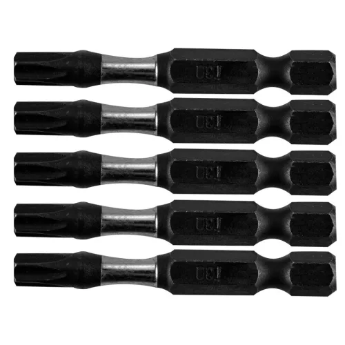 NEO TOOLS Torziós ütvecsavarozó bitek S2, 50mm, T30, 5db 09-587