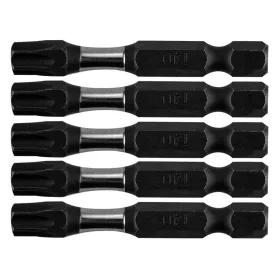   NEO TOOLS Torziós ütvecsavarozó bitek S2, 50mm, T40, 5db 09-588