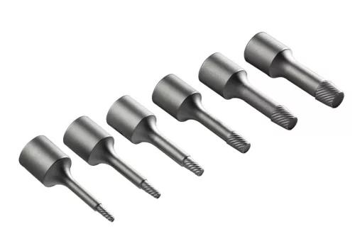 NEO TOOLS Törtcsavar-kihajtó készlet 3/8" 6db, 2-10mm (M5-M20) 25 év garanciával 09-605