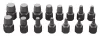 NEO TOOLS Törtcsavar-kihajtó készlet, 1/2", 15db, 3-14mm (M6-M24) 25 év garanciával 09-607