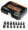 NEO TOOLS Törtcsavar-kihajtó készlet, 1/2", 15db, 3-14mm (M6-M24) 25 év garanciával 09-607