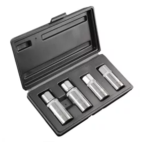   NEO TOOLS Tőcsavar-kihajtó készlet, 1/2", 4db, 6-12mm (M6-M12) 25 év garanciával 09-608