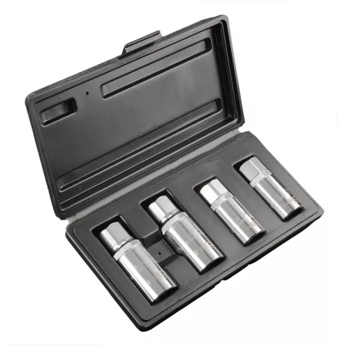 NEO TOOLS Tőcsavar-kihajtó készlet, 1/2", 4db, 6-12mm (M6-M12) 25 év garanciával 09-608
